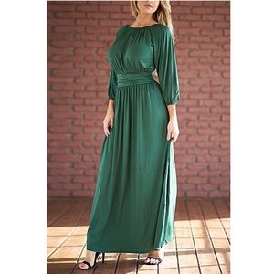 Emerald Maxi Dress 2x
